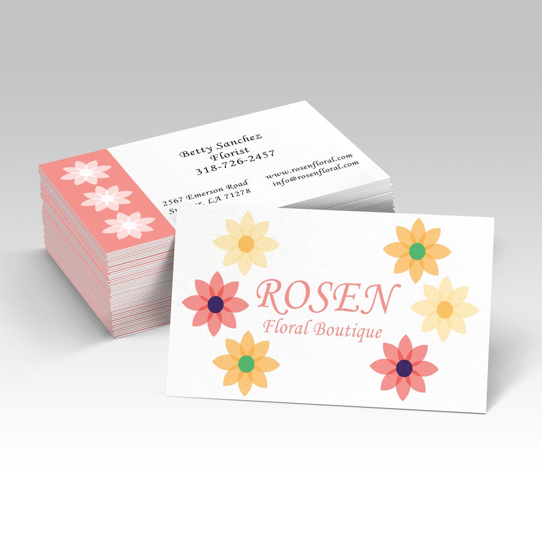 Standard business cards
